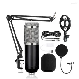 Microphones Live Streaming Microphone Podcast Sound Card Audio Mixer Singing Recording Gaming