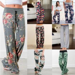 Women's Pants Large Plus Size Palazzo Joggers Female Sports For Women Trousers Wide Leg Pant High Waist Sweatpants Baggy