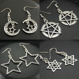 Dangle Earrings 1pc Wicca Charms Star Drop Diy Handmade Jewelry For Women