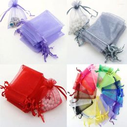 Shopping Bags Luxury Wedding Favor Party Jewellery Packing Pouches Organza Gift Candy