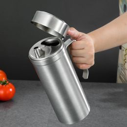 Stainless Steel Leak-Proof Oil Filter Strainer Soy Vinegar Pot Kitchen Seasoning Bottle Container Oilers Storage Cooking Tools 240129