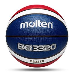 Molten Basketball Balls Official Size 7/6/5 PU Material Indoor Outdoor Street Match Training Game Men Women Child basketbol topu 240127