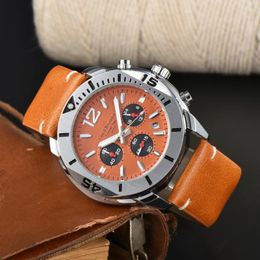 Wristwatches 2024 Carl F.Bucherer Men's Multifunctional Time Code Watch Leisure Fashion Clock High Quality Quartz