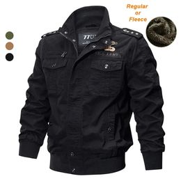 Military Jacket Men Spring Autumn Cotton Male Casual Air Force Flight s hombre Plus Size M-6XL Bomber 240131