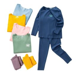 High technology Thermal Underwear Children clothing sets Seamless Underwear For Boys girls clothing Autumn winter Kids Clothes 240130