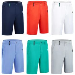 Golfist Golf Men's Shorts Summer Elastic Comfortable Sports Pant Belt Breather Golf Wear for Men Causal Apparel Six Color 240122