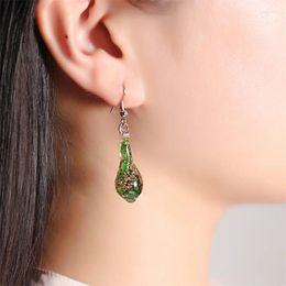 Dangle Earrings Handmade Murano Golden Sand Water Drop Glass Teardrop Beads Pendant For Women Jewelry