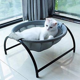 Cat Dog Bed Pet Hammock Cat Standing Bed Pet Supplies Full Wash Stable Structure Detachable Excellent Breathability 240131