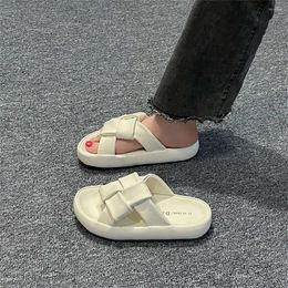 Slippers Round Nose Summer Slipper Barefoot Boots Woman Shoes Sandals Air Sneakers Sports Sepatu Goods Of Famous Brands