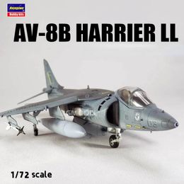 Hasegawa 00449 Plastic Airplane Model 1/72 AV-8B Harrier II US MC Attacker Fighter Model Building Kits for Modelling Hobby DIY 240124