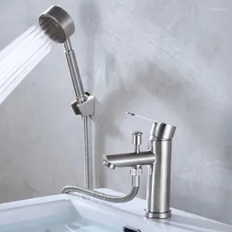 Bathroom Sink Faucets Faucet Tank Saving Smart Kitchen Tapware Home Improvement And Cold Mixer Water For Washing Laundry Plumbing Silver