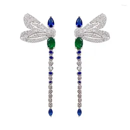 Dangle Earrings Smart Water Drops Temperament Butterfly For Women