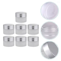 Storage Bottles 7 Pcs Lip Cream Bottle Jar Makeup Empty Butter Refillable Container Travel