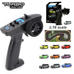 Turbo Racing 176 mini 2.4GHZ RTR Full Proportional RC Car Model car Remote Control Electric Race Kids Boy toy car Gift 240201