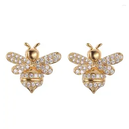 Stud Earrings CAOSHI Shinning Insect For Lady Daily Wearable Brilliant Zirconia Jewelry Delicate Graceful Accessories Female