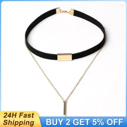 Choker Eye-catching Chain Pendant Durable Boho Chic Style Statement Piece Must-have Accessory Elegant Collar Unique Design Fashionable