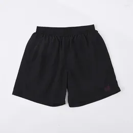 Men's Shorts Black Good Quality Needles Fashion Casual Outdoor And Women's Sweatpants