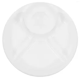 Dinnerware Sets Compartment Plate Ration Dinner Divided Dish Dining Plates Tray Platter Grade Pp Exquisite Plastic Baby Veggie