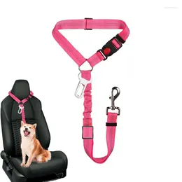 Dog Collars Seat Belt Harness Safety Harnesses Portable Cat Strap For Small Pets And Puppies