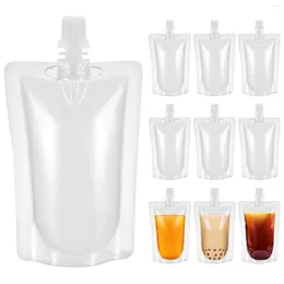 Take Out Containers 50 Pcs Aldult Travel Glass Water Bottles Resealable Cruise Ship Drinking Flasks