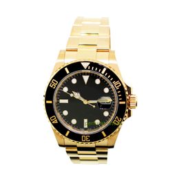 Brand world luxury watch Best version 41mm Yellow Gold Black Index Dial & Black Bezel 126618 automatic ETA Cal.3255 watch 2-year warranty MENS WATCHES