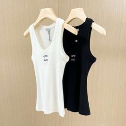 designer t shirt woman LOWE cropped top knits Tankem broidered womens tops sexy sleeveless sport Tee yoga summer tees vests Fitness Anagram Sports Bra Mini 6116ess