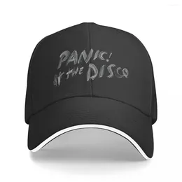 Ball Caps At The Disco Band Panic Baseball Cap Merch Casual Sun Unisex Daily All Seasons Travel