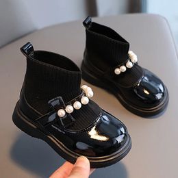 Fashion Kids Casual Shoes Soft Bottom Princess Short Boots Girls Sneakers Comfortable Walking Slip-on Sports Shoes Children Boys 240129