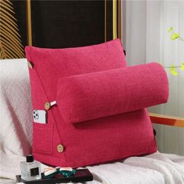 Pillow Sofa Backrest Bed Office Chair Support Waist Lounge TV Reading Home Decoration