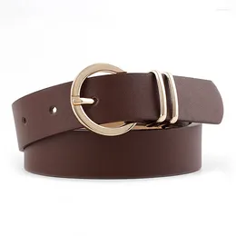 Belts Designer High Quality Female Black Brown White Pink Wild Trouser Women's Belt Cowgirl Western For Women