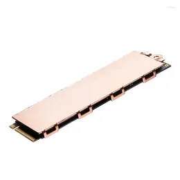 Computer Coolings Solid State Disc Radiator 386.4w/(m.k) Hard Heatsink With Thermal Silicone Pad For M.2 NVMe 2280 SSD