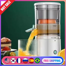 Portable Electric Juicer USB Rechargeable Multifunctional Mini Electric Mixers Lightweight Leakproof Removable for Home Kitchen 240124