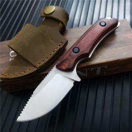 Hotsale 15017-1 Hunt Hidden Canyon Hunter Fixed Blade Knife 2.79" S30V Blade Stabilized Wood Handles Outdoor Survival Pocket Knives Camping Hunting 15017 EDC TOOLs