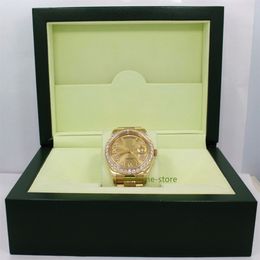 Brand world luxury watch Best version Day-Date II President 218238 18K Yellow Gold automatic ETA watch 2-year warranty MENS WATCHES 85