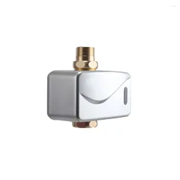 Bathroom Sink Faucets ABS Plastic Shell Brass Valve Material Wall Mounted Of Automatic With Manual Smart Sensor Toilet Flush