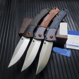4 Style BM15080 Crooked River Folding Knife 4.00" S30V Clip Point Blade Dymondwood Handles with Aluminium BM 15080 Pocket Knives 535 BM810 7800 knifes
