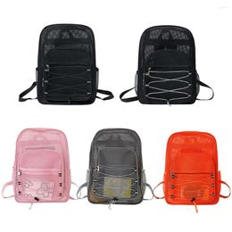 Outdoor Bags Mesh Fitness Training Bag Comfortable Shoulder Strap Backpack Purse Breathable Multifunctional Wear-resistant For Sports