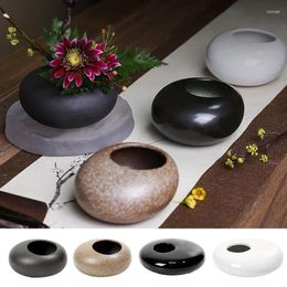 Vases Ceramic Vase Japanese Style Ikebana Kenzan Zen Tea Ceremony Table Flower Arrangement Floral Art Fixed Arranging Tool