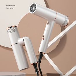 Professional Folding Hair dryer Strong Wind Salon Dryer Cold Wind Air Anion Hair Care Mini Travel Blow Drier Portable 240122
