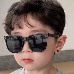 Children sunglasses fashion square kids Sunglasses boy girl Square goggles Baby travel glasses 6 colors optional UV400 Designer Sunglasses For kids Child 014