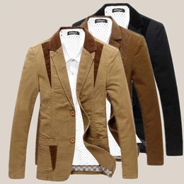 Men's Suits 2024 Autum Velvet Winter Male Coat Mens Blazer Jacket Fashion Casual Suit Business Blazers Costume Homme X29