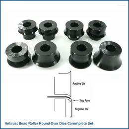 Professional Hand Tool Sets Antirust Bead Roller Round-Over Dies Commplete Set 45# Steel With A Rockwell Hardness Of 35HRC