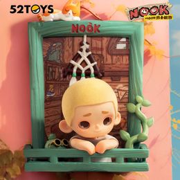 52TOYS NOOK Little World Series Blind Box Guess Bag Mystery Toys Doll Cute Anime Figure Desktop Ornaments Gift Collection 240126