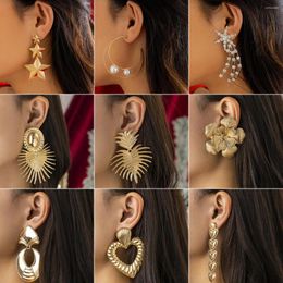 Dangle Earrings Selling Merry Christmas Stars Flower Snowflake Rhinestones Love Ear Studs Drop Year Jewellery Gifts