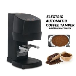 Tamper 58MM For Coffee Automatic Electric Bean Powder Flat Press Stainless Steel With Power Supply Tamper Coffee Tool 240130