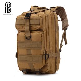 Trekking Backpack 30L Outdoor Sport Camping Hunting Bag Tactical Waterproof Military Rucksack 240202