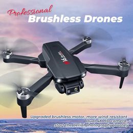 Drones H16 Mini RC Drone Dual Camera HD Wifi Fpv Photography Brushless Foldable Four Helicopter Professional Optical Flow Drone Toy 14Y+ S24525