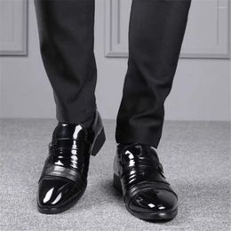 Dress Shoes Increase Height Groom Men's Wedding Heels Elegant Man Ceremony Green Sneakers Sports Footwear Hit To Play