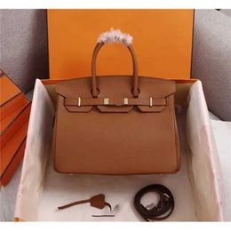 Cowhide 10A Quality wallte Fashion Handbag Designer Straddle Purse Leather Bag High Womens Strap Tote Shoulder Bags