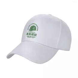 Ball Caps MAJIMA CONSTRUCTION TShirt Baseball Cap Luxury Man Hat Gentleman Snap Back Women'S